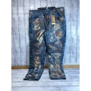 Whimsigoth heritage old money AO American Legacy Women's Blue Denim Jeans